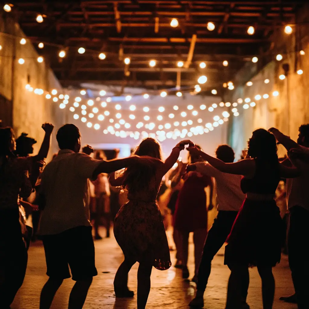 A Photo Of People Dancing I